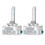 2Pcs D3S 35W 6000K Car Xenon Headlight Replacement Bulbs 2