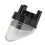 Motorcycle Front Upper Top Headlight Cover Without Bulb Replacement for YZF R6 2006?2007 2