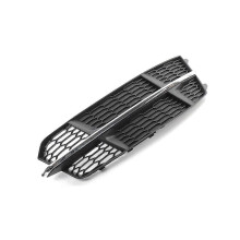 Right Front Lower Bumper Fog Light Grille Grill Cover 4g0807682an For A6 C7 2014-2018 Black Chrome