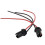 2 pieces T10 W5W 168 194 Car lamp bulb socket Socket suitable for glass Socket parking light socket 1
