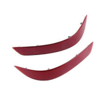 Reflector de luz trasera roja para parachoques de coche, luz de advertencia, luz antiniebla, compatible