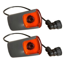9408200221 Side Marker Light Cover Turn Signal Cover Truck Wheelhead Light Housing For Trucks