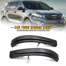 Car Rearview Side Mirror Lamp 87613 C5000 / 87623 C5000 LED Turn Signal Flasher Light For Kia Sorento