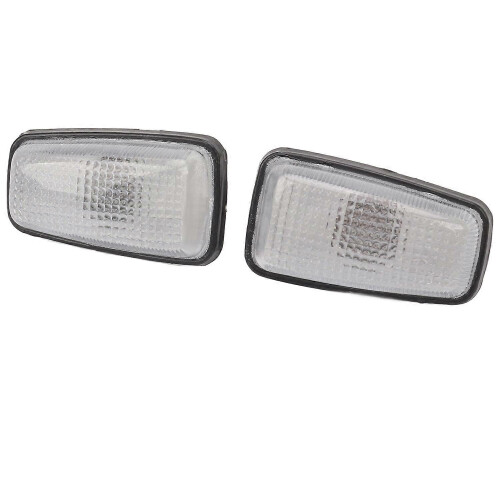 2Pcs Side LED Indicator Repeater Light 632567 Side Marker Repeater Light Replacement for Peugeot 106 1