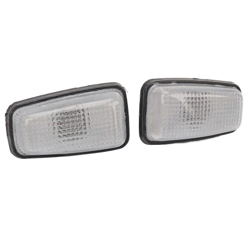 2Pcs Side LED Indicator Repeater Light 632567 Side Marker Repeater Light Replacement for Peugeot 106 2