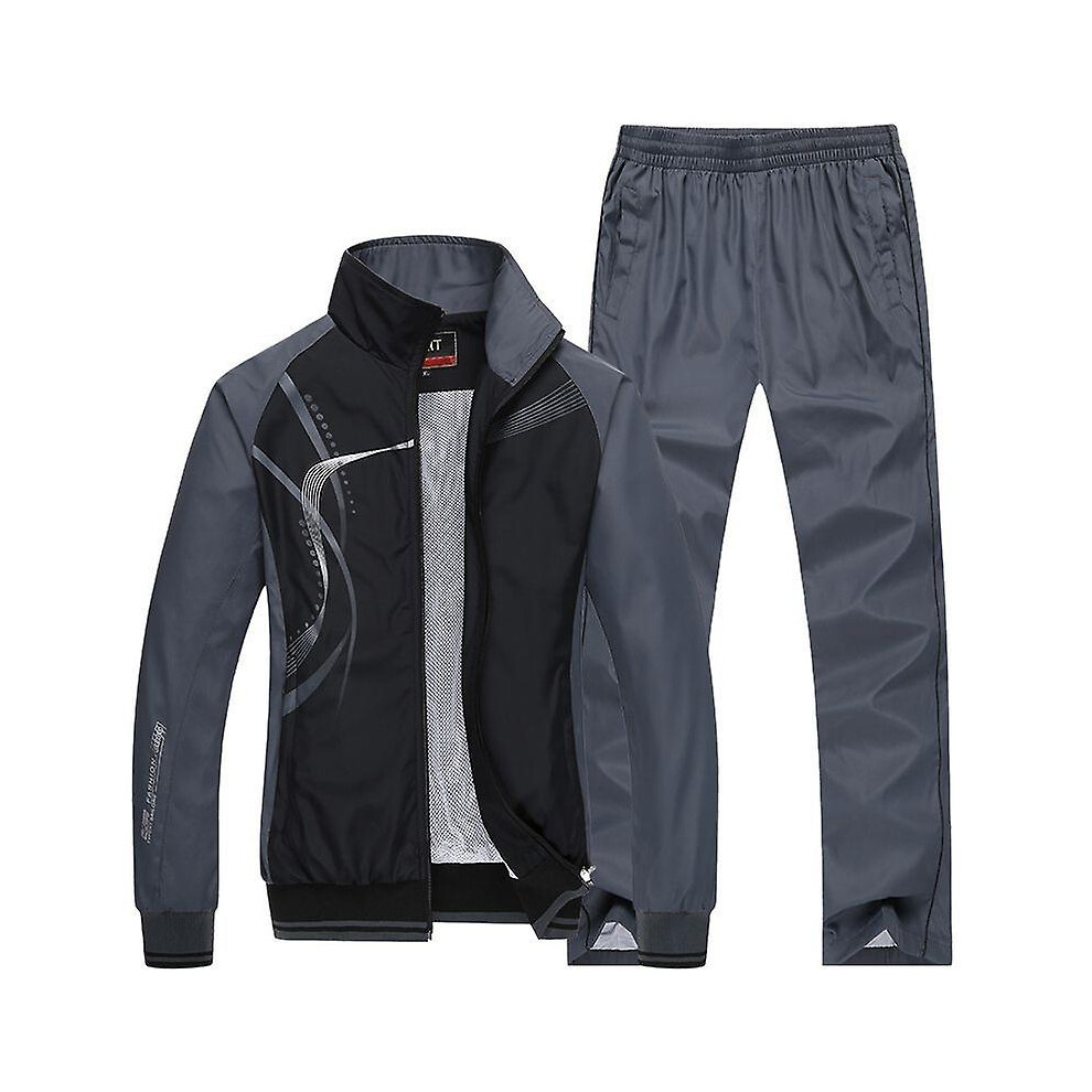(M-noir) Ensemble de survêtement de sport pour femme, nouvelle collection printemps-automne, veste et