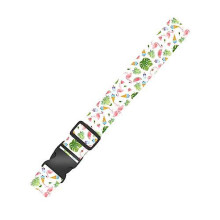 (Flamingo) 1 peça de alças de bagagem com fivela de um clique da moda - designs de alta qualidade, duráveis