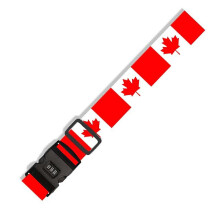 (Canadá) 1 peça de alças de bagagem de viagem elegantes com trava de senha - designs de alta qualidade,
