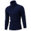 (XL-dunkelblau) Herbst Winter Herren Rollkragenpullover Herren Strickpullover Rollkragen Strickpullover 1