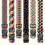 (Rainbow Bars) Coole Gepäckgurte im Ethno-Stil – modisch, hochwertig, langlebig, verschiedene Designs, 2