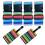 (Rainbow Bars) Coole Gepäckgurte im Ethno-Stil – modisch, hochwertig, langlebig, verschiedene Designs, 1