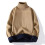 (XL-khaki) Herbst Winter Herren Rollkragenpullover Herren Strickpullover Rollkragen Strickpullover Warm 1