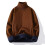 (3XL-braun)Herbst Winter Herren Rollkragenpullover Herren Strickpullover Rollkragen Strickpullover 1