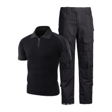 (Conjunto 3XL-ZH007 - preto) Traje camuflado profissional para atividades ao ar livre - Qualidade premium,