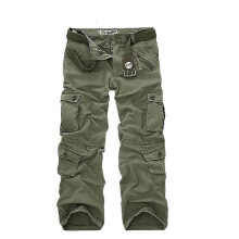 (29-vert armée herbe) Pantalon camouflage Water Waves Pantalon tactique militaire pour homme Multi-poches