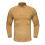 (XL-khaki)Camisa tática de manga comprida de alta qualidade: elástica, confortável, sem bolinhas, sem 1