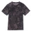 (XL-black python)Premium Cotton Round Neck Short Sleeve: Stretchy, Comfortable, Durable, Stain-resistant 1