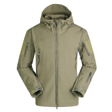 (M-verde) Jaqueta Softshell camuflada de alta qualidade: versátil, à prova de vento, isolada, elástica,