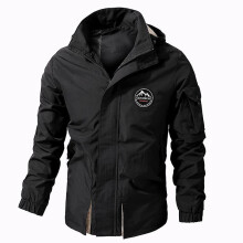 Jaquetas casuais Techwear masculinas, à prova de vento, pretas, verdes, bomber militar, cargo, primavera/outono