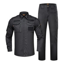 (M-728 set-black)Professional Outdoor Training Set: High-quality, Stretchy, Comfortable, Non-pilling,