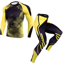 (M-style 175) Ensemble de vĂŞtements de sport de compression pour hommes, collants de gymnastique, vĂŞtements