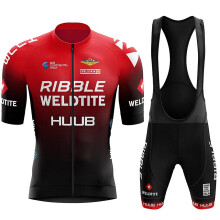 (L-vermelho) Camisa de ciclismo, roupa, calças com alça para homens com gel, bicicleta de estrada, MTB,