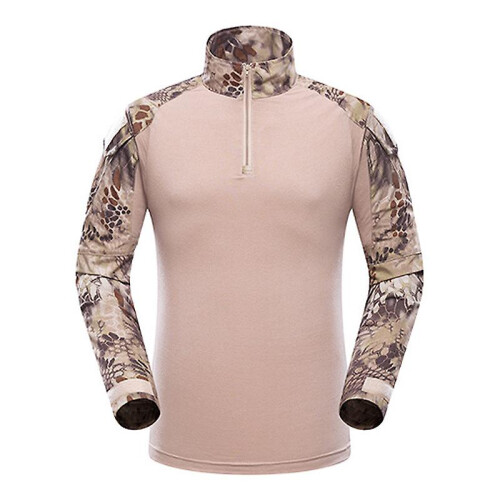(2XL-wlp-cinza python)Camuflagem Softair Uniforme de Combate do Exército dos EUA Camisa Militar Cargo
