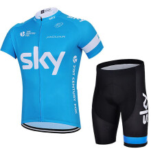 (XL-35-azul-celeste)Camisa de ciclismo masculina premium: alta qualidade, que absorve o suor, respirável,