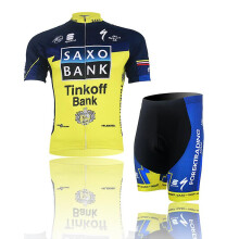 (XS-32-azul amarelo) Camisa de ciclismo masculina premium: alta qualidade, que absorve o suor, respirável,
