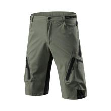 (XL-verde) Shorts de ciclismo masculino de alta qualidade, confortáveis e respiráveis para uso ao ar