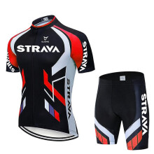 (2XL-wmqxfa4-rood) Premium, comfortabele en ademende fietskleding voor dames - Blijf koel, droog en