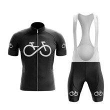 (2XL-A5-black)Men's High-quality Cycling Jersey - Breathable, Moisture-wicking, Cartoon Print, Muscle
