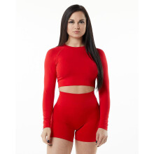 (XL-rot)Unübertroffener Komfort und Flexibilität: Yoga-Outfit für Frauen mit langen Ärmeln - Ideale