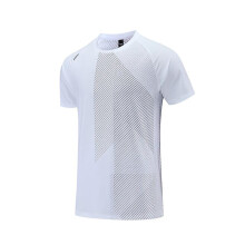 (XL-biele)Pánske bežecké tričko Quick Dry Fitness Šport Top Gymnastika Tréningové tričko Priedušné Jogging