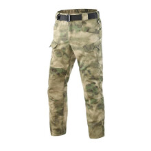 (S-ruins zelené) Prémiové Camo Utility Nohavice: Viacvreckové, vysoko strečové, pohodlné, nežmolkujú,