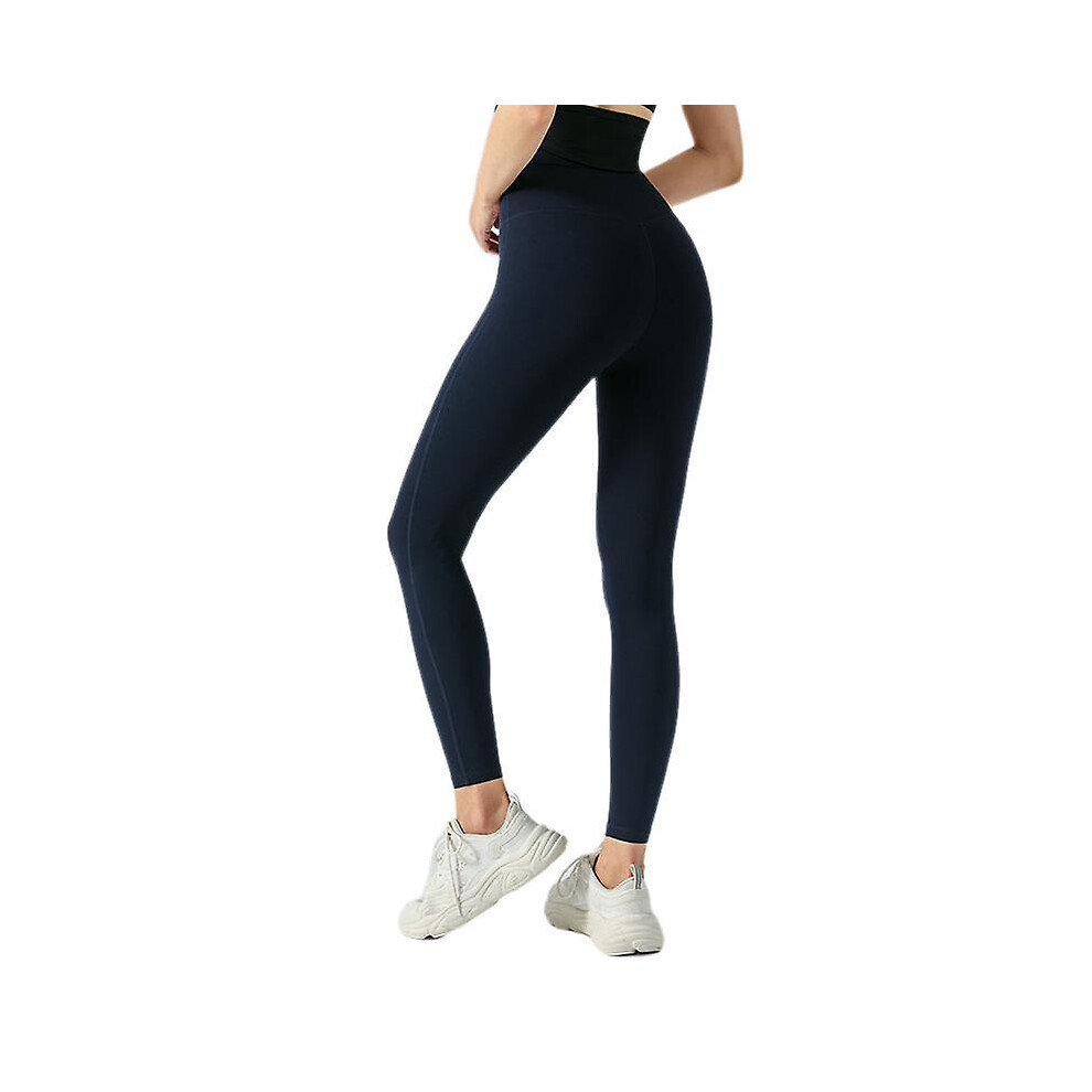 (XL)Naked Feeling Leggings Taille Haute Push Up Sport Femmes Fitness Course Yoga Pantalon Énergie Sans
