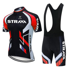 (S-wmqxfa3-rood)Premium, comfortabele en ademende fietskleding voor dames - Blijf koel, droog en