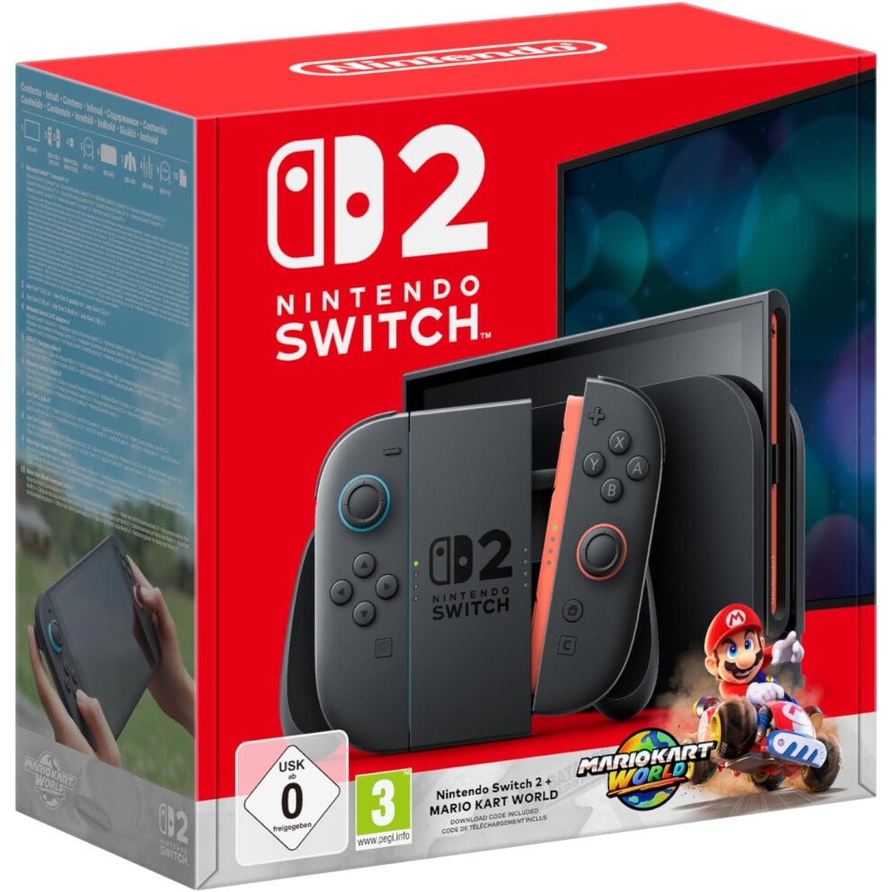 Nintendo Switch 2 Console + Mario Kart World Bundle