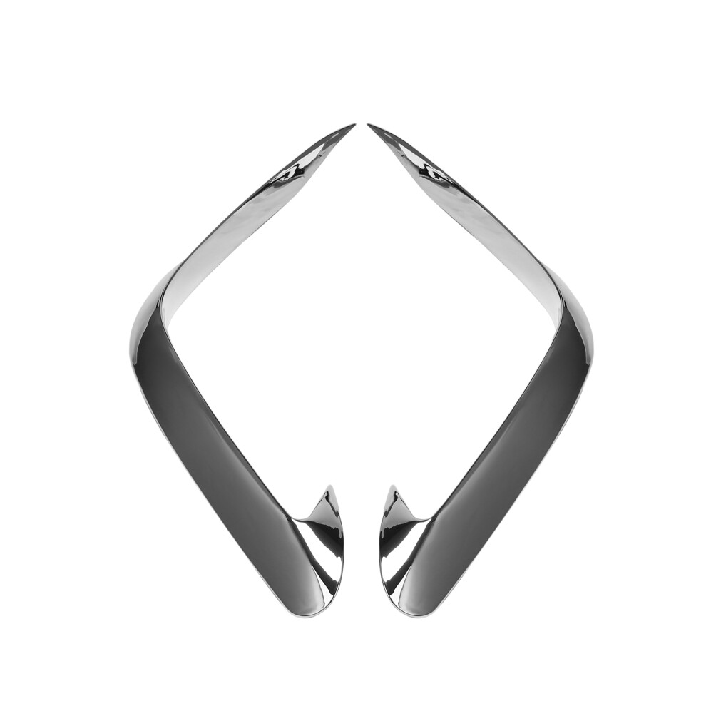 For Nx4 2020 2021 Front Fog Lamp Cover Trim Bumper Molding Garnish Eyebrow Eyelid Chrome Light 4851097935708