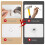 Stucco/Concrete Wall Hooks, No Damage Hook Hanging Kit, Drilling Required, Set of 40 6