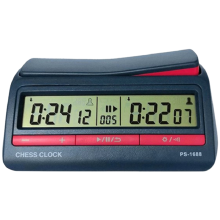 Professionelles, fortgeschrittenes Schach-Digitaluhr-Count-Up-Down-Brettspiel PS-1688