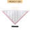 30CM Drawing Triangle Ruler Multi-Function Design with Handle Protractor Measurement Stationery 9