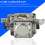 Carburetor For 025 023 021 MS250 MS230 Chainsaw Replace Silver 3