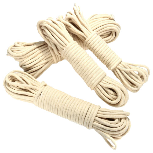 20M Multi-function Traditional Washing Clothes Pulley Line Rope Dia. 4mm 1