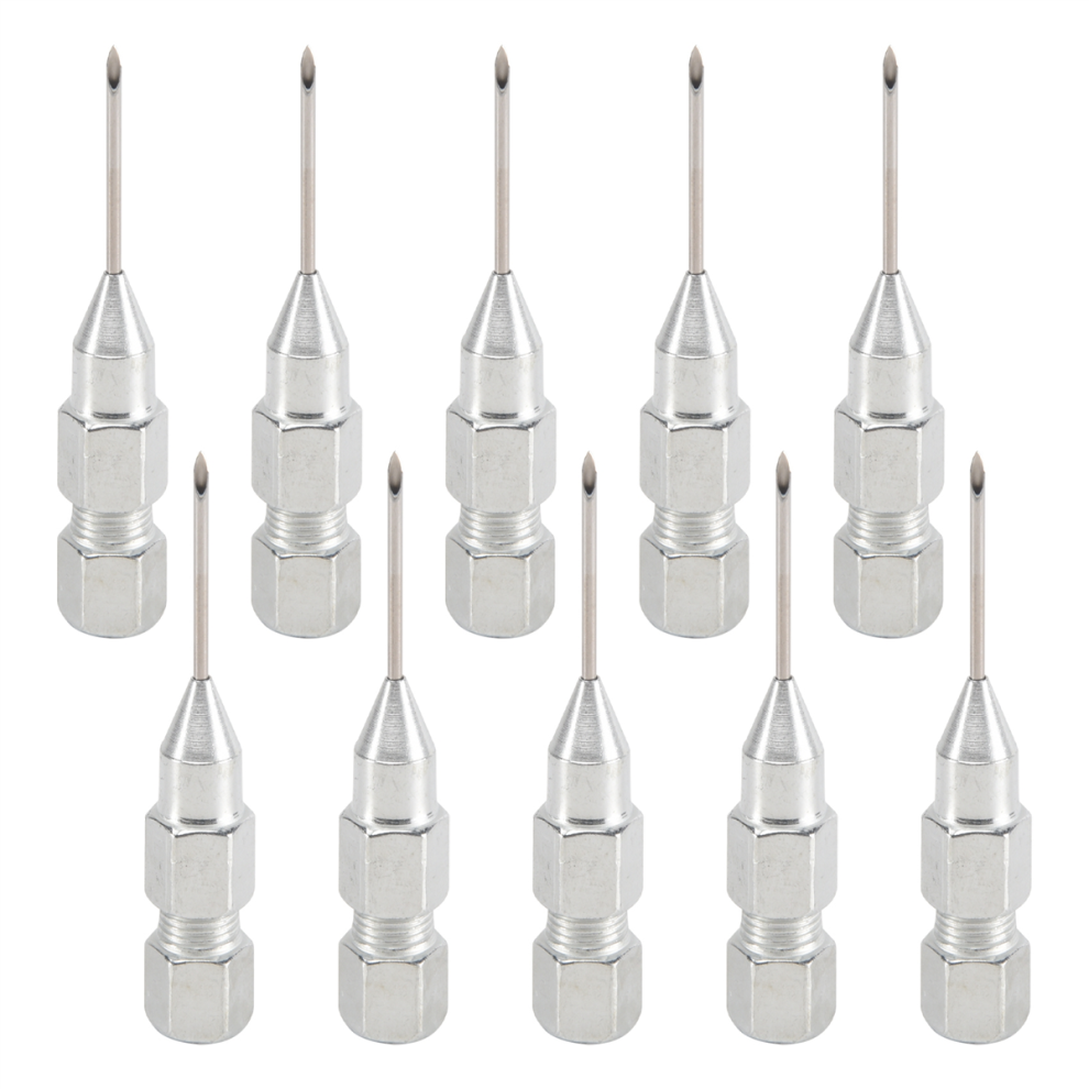 Needle Nose Grease Tool Dispenser Nozzle Adaptor Tip Of The Mouth Accessories 10Pcs 4851097947343