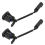 1Pair New Windshield Heated Washer Sprayer Nozzle Jet 61667110851 for - 1-Series E81 E82 E87 X3 E83 X5 E53 Z4 E85 E86 4