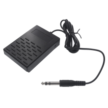 3,5-mm-Schnittstelle Kompaktes Sustain-Pedal Universal Single für Klavier Elektronische Tastatur Elektronisches faltbares Trommelteil