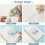 12 Pack Double Sided Tape Roller 3 Colors Scrapbook Adhesive for Scrapbooking Runner 6