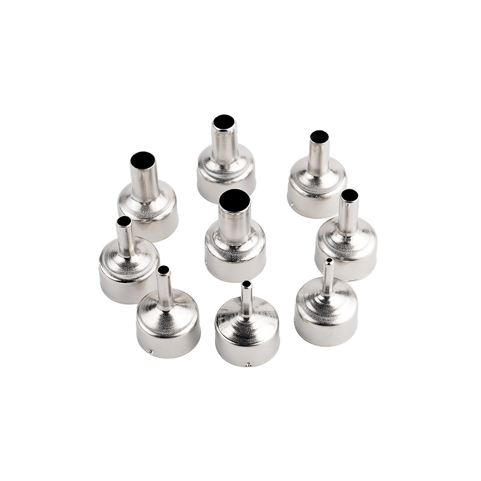9Pcs/Set Welding Nozzle For Hot Air -Tool Different Sizes Nozzles 8858 8898 858D 8586 Multifunction Use 4851097951791