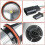 par de lâmpadas de halogênio LED branco 8000K com marcador de olho de anjo para E39 E53 E60 E63 E64 E66 E87 5 6 7 X3 X5 11